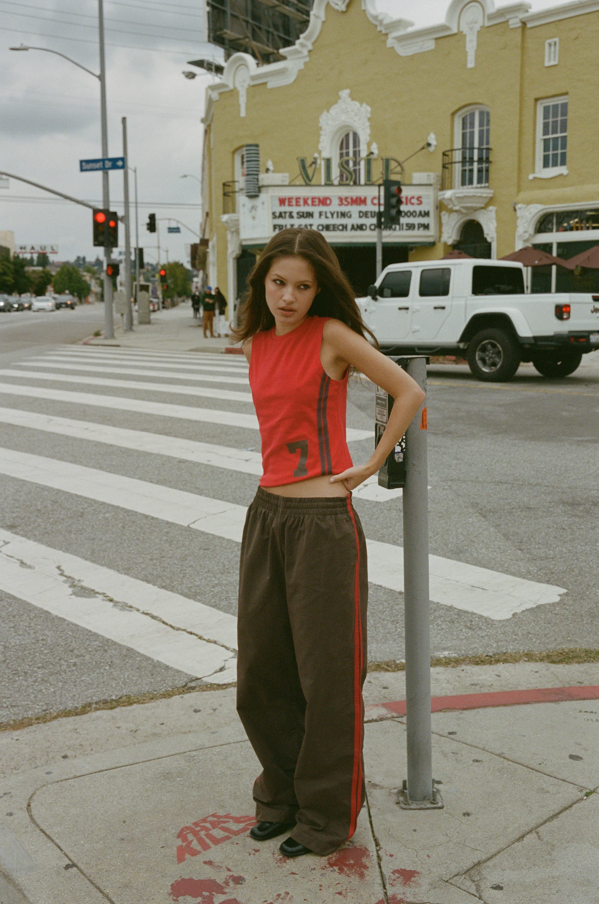 Romeo Track Pant | Brown - Image 5