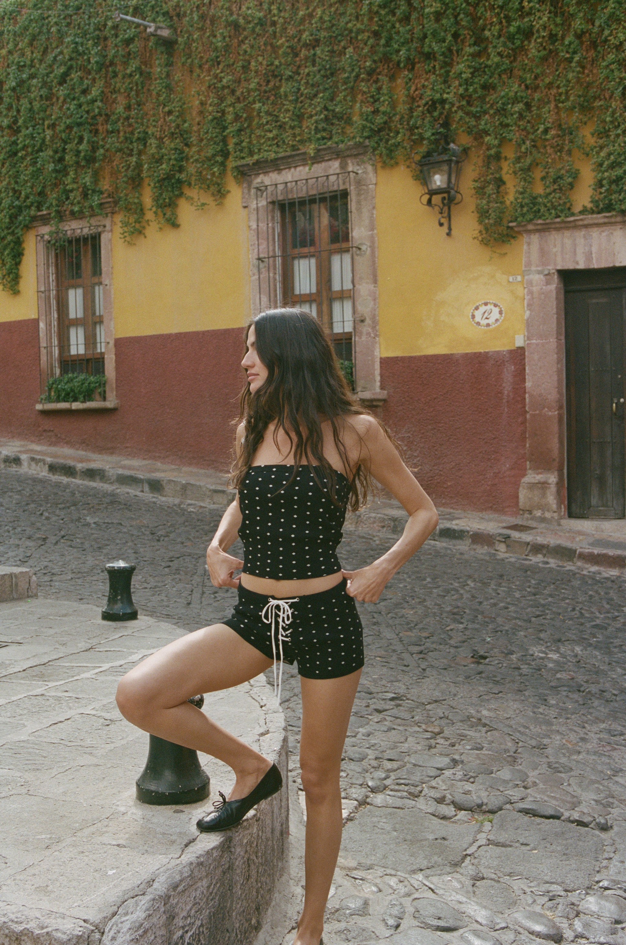 Selma Top | Polka Dot - Image 2